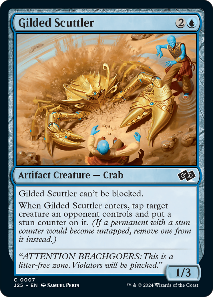 Gilded Scuttler [Foundations Jumpstart] | Good Games Adelaide SA