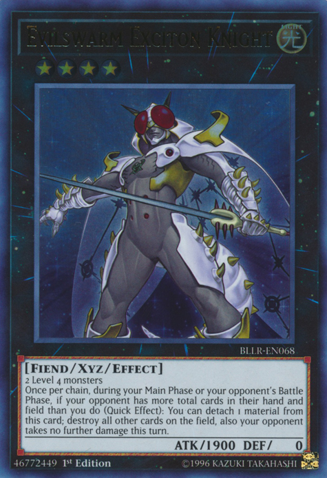 Evilswarm Exciton Knight [BLLR-EN068] Ultra Rare | Good Games Adelaide SA