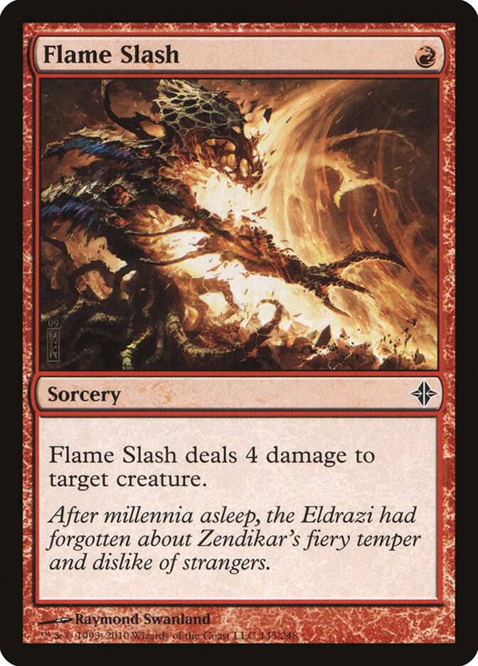 Flame Slash 145 (Rise of the Eldrazi)  | Good Games Adelaide SA