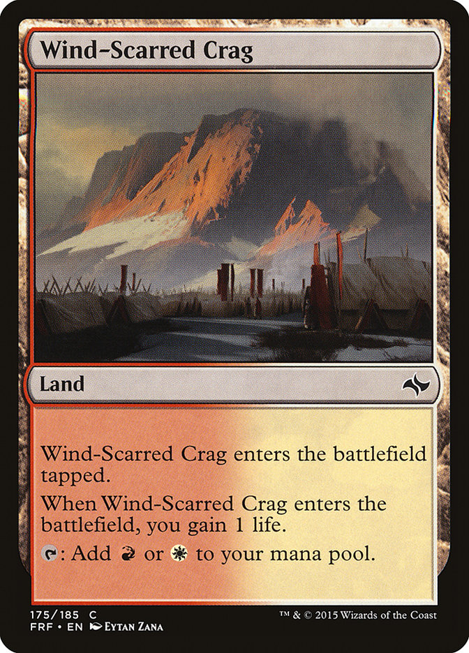 Wind-Scarred Crag [Fate Reforged] | Good Games Adelaide SA