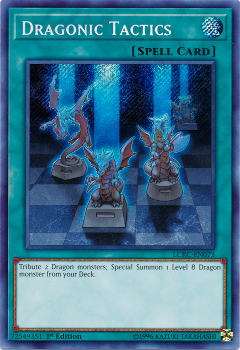 Dragonic Tactics [LCKC-EN073] Secret Rare | Good Games Adelaide SA