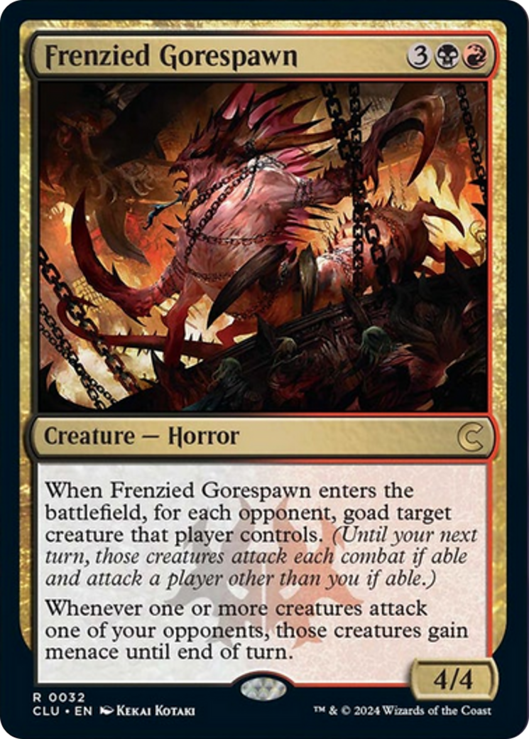 Frenzied Gorespawn [Ravnica: Clue Edition] | Good Games Adelaide SA