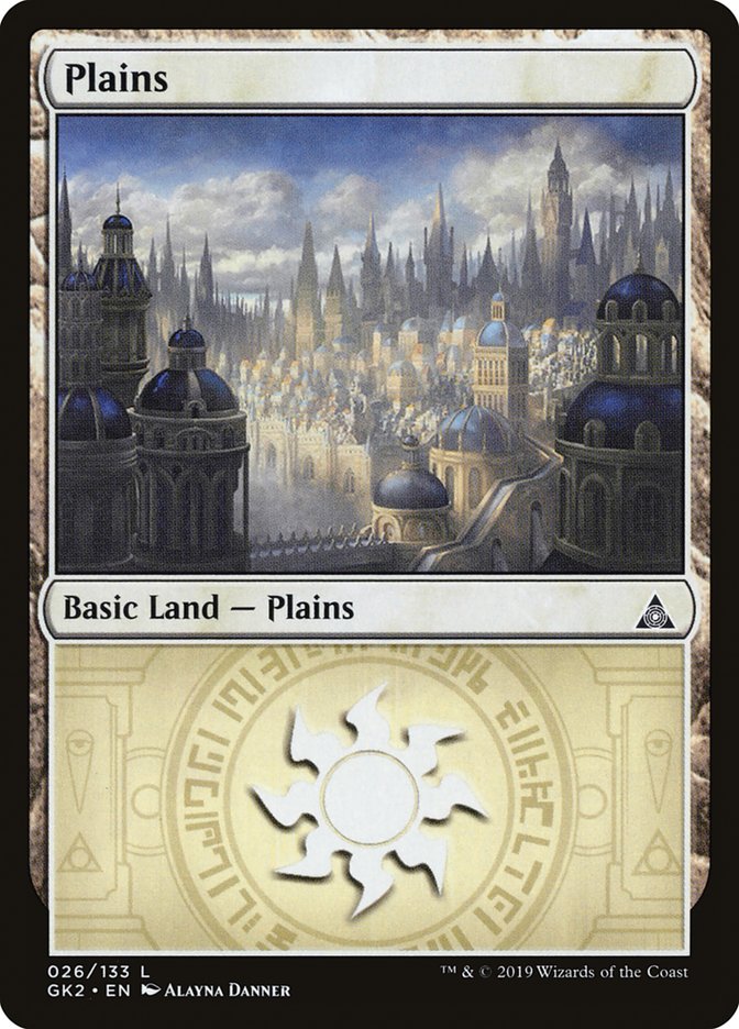 Plains (26) [Ravnica Allegiance Guild Kit] | Good Games Adelaide SA