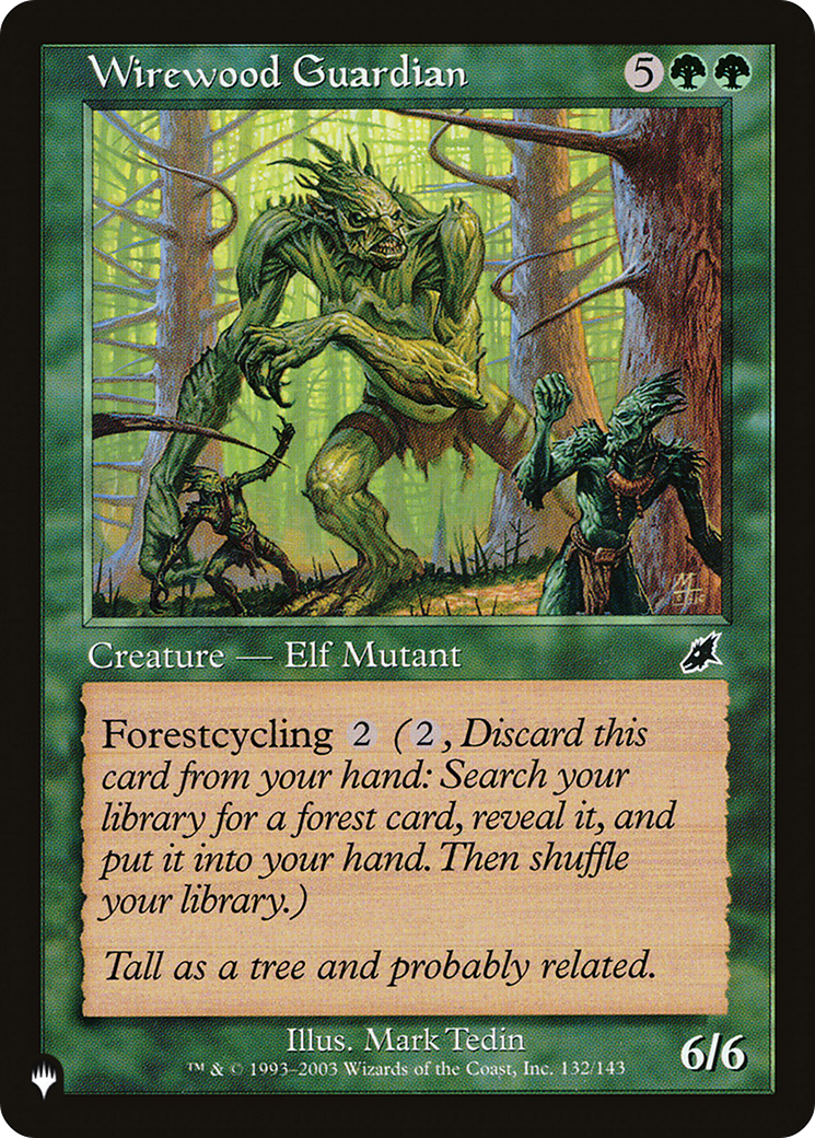Wirewood Guardian [The List Reprints] | Good Games Adelaide SA