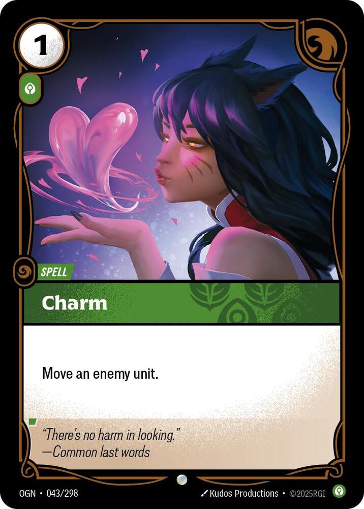 Charm 043/298 (Origins)  | Good Games Adelaide SA