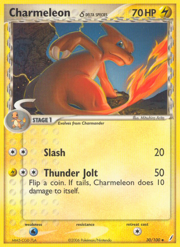 Charmeleon (30/100) (Delta Species) [EX: Crystal Guardians] | Good Games Adelaide SA