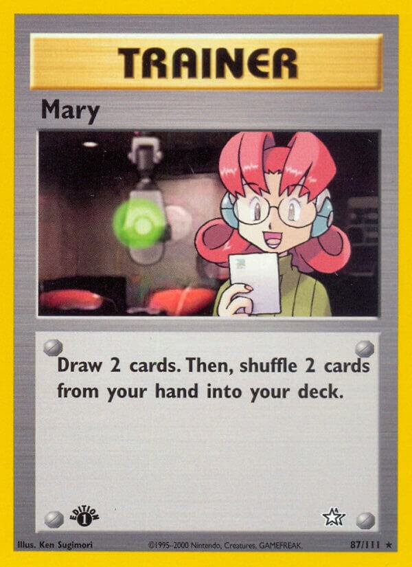 Mary 087/111 (Neo Genesis)  - 1st Edition | Good Games Adelaide SA