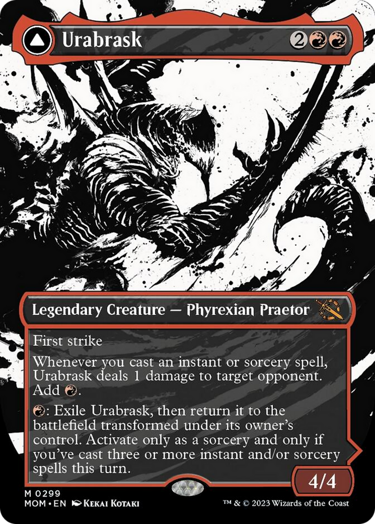 Urabrask // The Great Work (Showcase Planar Booster Fun) [March of the Machine] | Good Games Adelaide SA