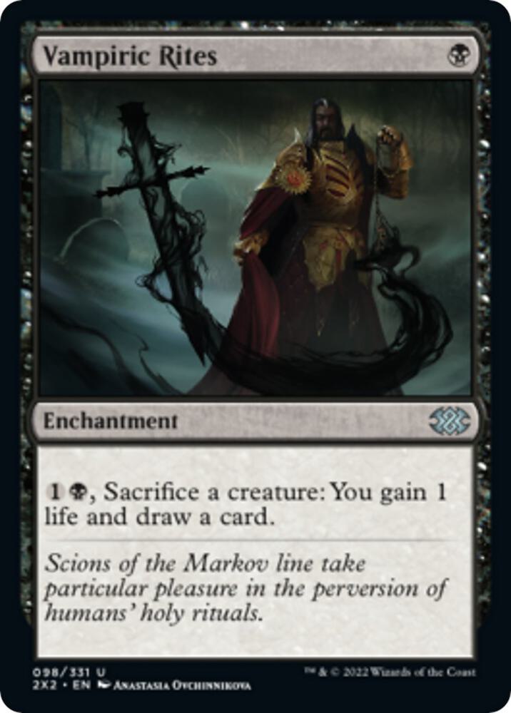 Vampiric Rites 98 (Double Masters 2022)  - Foil | Good Games Adelaide SA