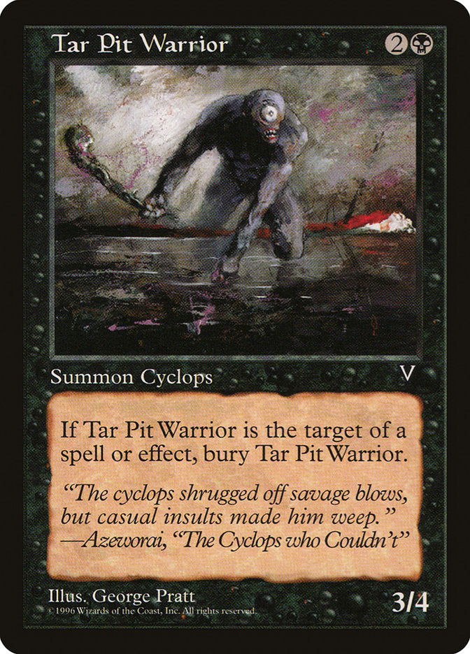 Tar Pit Warrior  (Visions)  | Good Games Adelaide SA