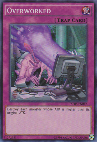 Overworked [AP05-EN012] Super Rare | Good Games Adelaide SA