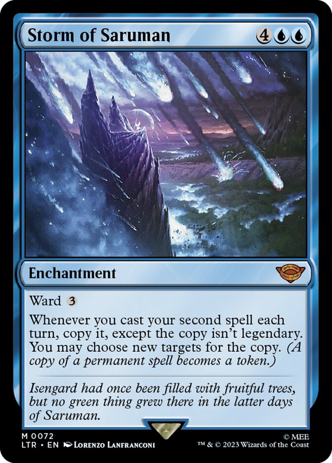 Storm of Saruman 72 (Universes Beyond: The Lord of the Rings: Tales of Middle-earth)  - Foil | Good Games Adelaide SA