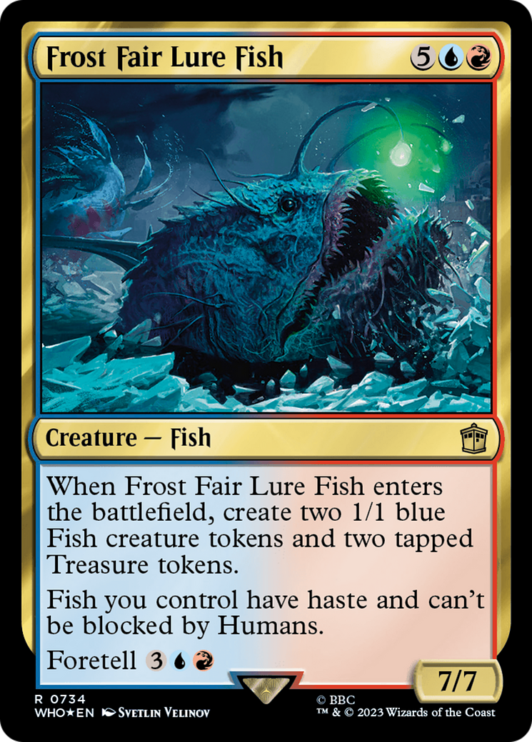 Frost Fair Lure Fish (Surge Foil) [Doctor Who] | Good Games Adelaide SA