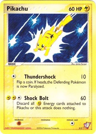 Pikachu (5/5) [Kids WB Promos] | Good Games Adelaide SA