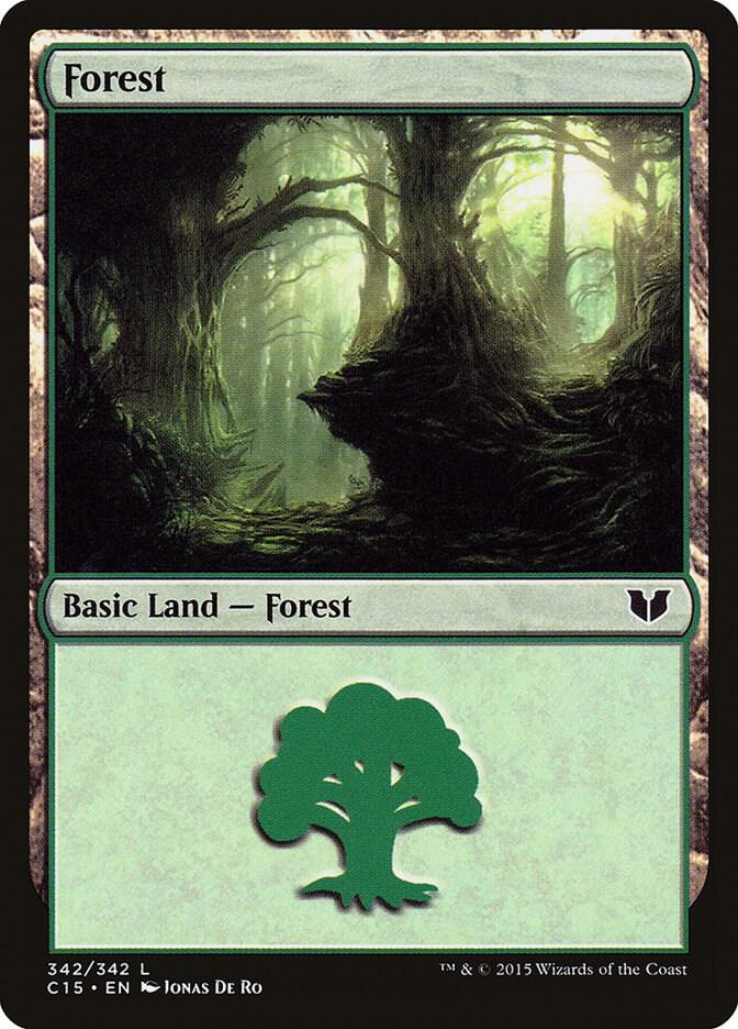 Forest 342 (Commander 2015)  | Good Games Adelaide SA