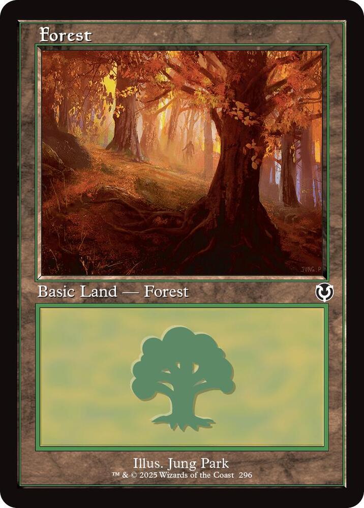 Forest 296 (Innistrad Remastered)  - Foil | Good Games Adelaide SA
