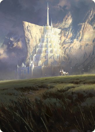 Minas Tirith Art Card [The Lord of the Rings: Tales of Middle-earth Art Series] | Good Games Adelaide SA
