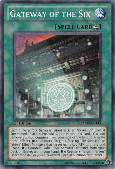 Gateway of the Six [RYMP-EN111] Common | Good Games Adelaide SA