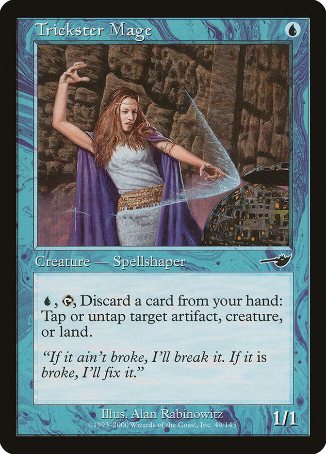 Trickster Mage 49 (Nemesis)  - Foil | Good Games Adelaide SA