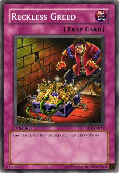 Reckless Greed [SD1-EN025] Common | Good Games Adelaide SA