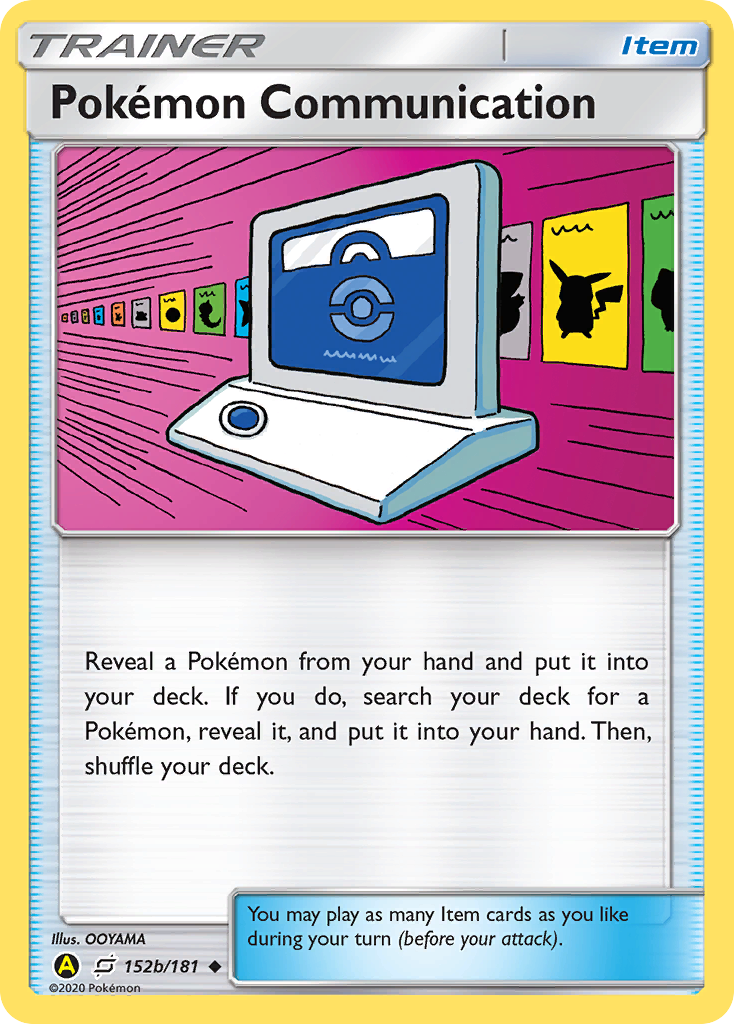 Pokemon Communication (152b/181) [Alternate Art Promos] | Good Games Adelaide SA