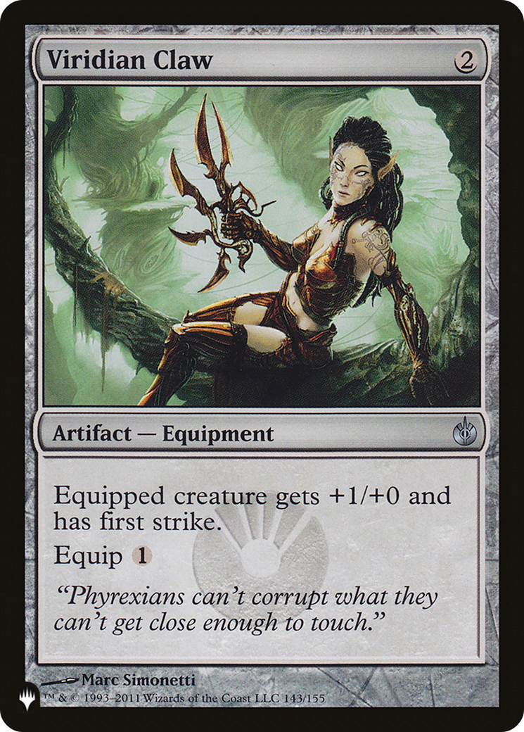Viridian Claw [The List Reprints] | Good Games Adelaide SA