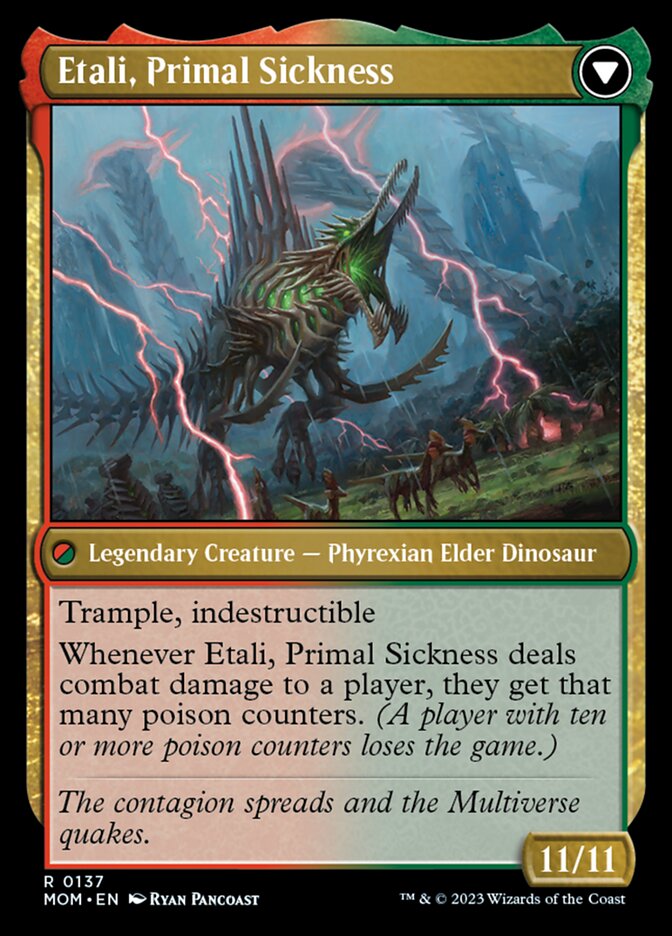 Etali, Primal Conqueror // Etali, Primal Sickness [March of the Machine] | Good Games Adelaide SA