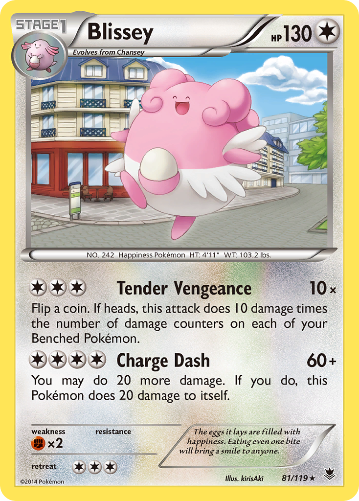 Blissey (81/119) [XY: Phantom Forces] | Good Games Adelaide SA