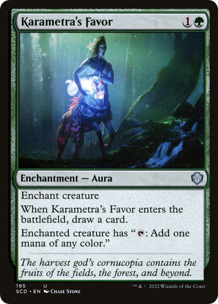 Karametra's Favor 195 (Starter Commander Decks)  | Good Games Adelaide SA