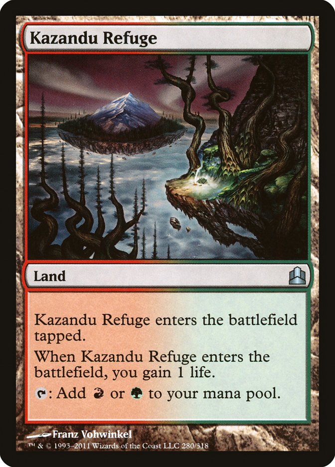 Kazandu Refuge [Commander 2011] | Good Games Adelaide SA