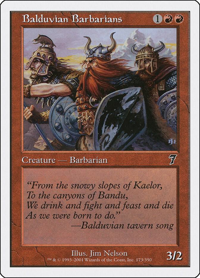 Balduvian Barbarians 173 (7th Edition)  | Good Games Adelaide SA