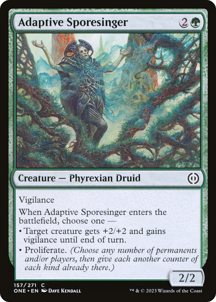 Adaptive Sporesinger [Phyrexia: All Will Be One] | Good Games Adelaide SA