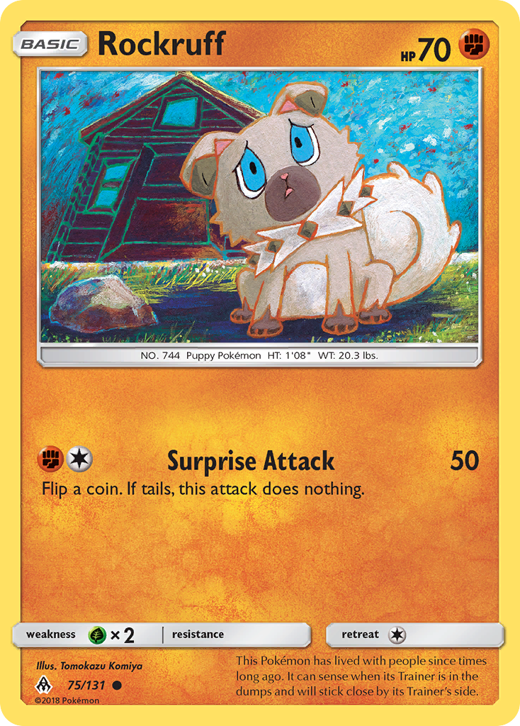 Rockruff (75/131) [Sun & Moon: Forbidden Light] | Good Games Adelaide SA