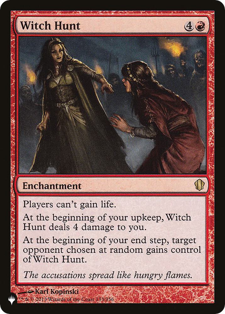 Witch Hunt 133/356 (The List Reprints)  | Good Games Adelaide SA