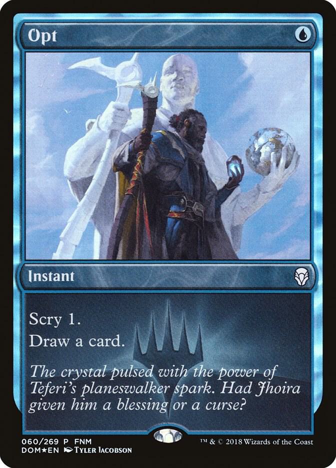 Opt 60 (FNM Promos)  - Foil | Good Games Adelaide SA