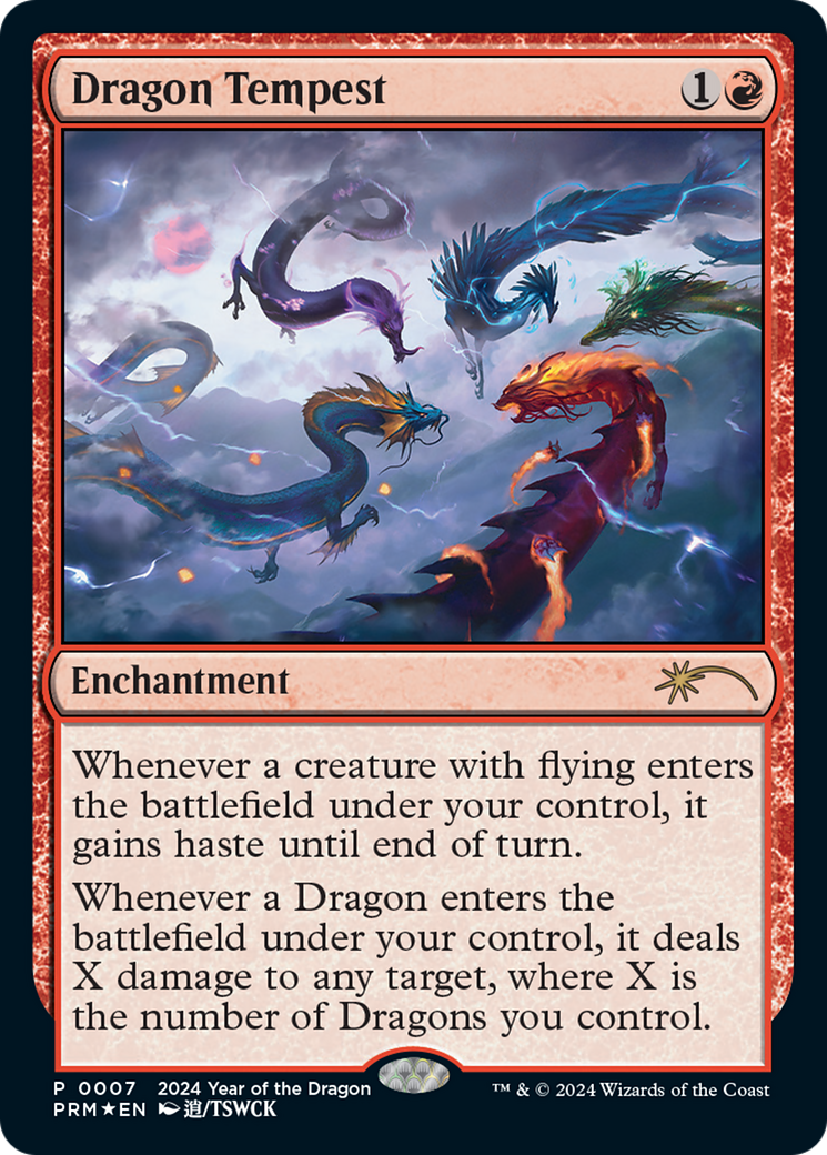 Dragon Tempest (Year of the Dragon 2024) [Standard Showdown Promos] | Good Games Adelaide SA