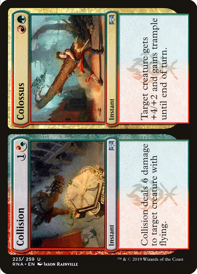 Collision // Colossus 223 (Ravnica Allegiance)  - Foil | Good Games Adelaide SA