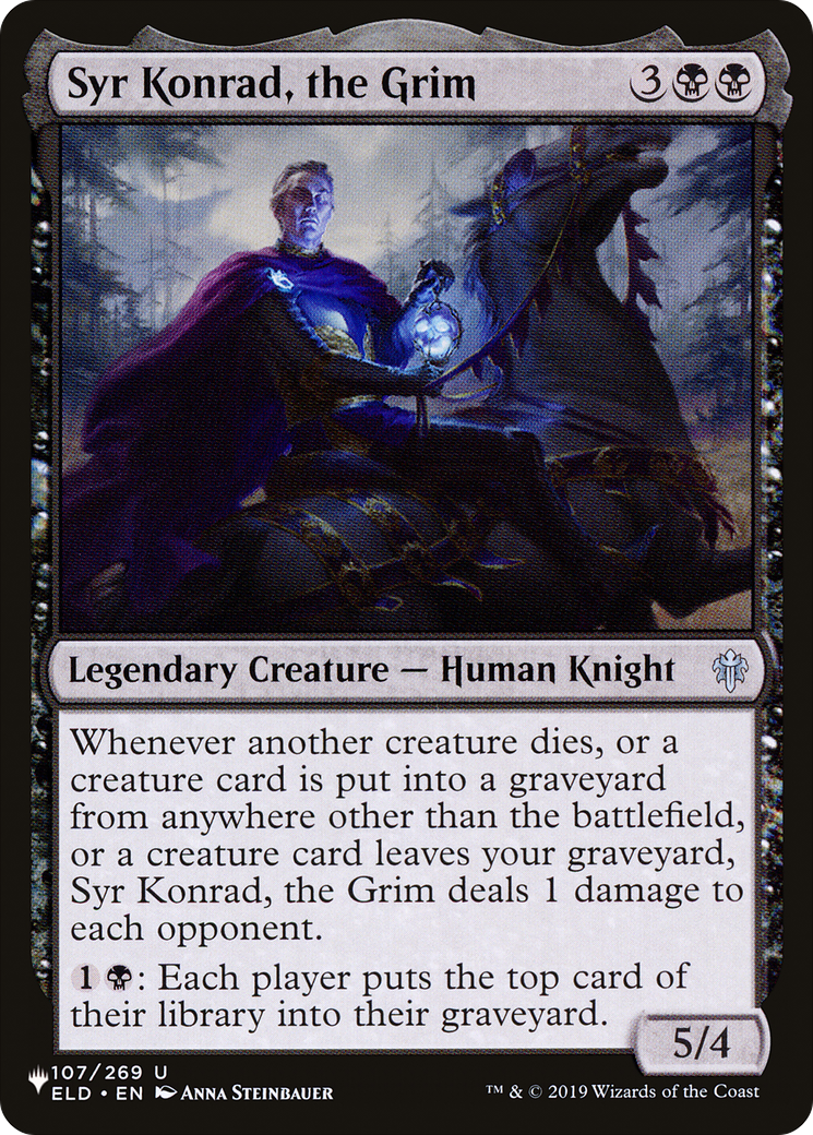 Syr Konrad, the Grim [The List] | Good Games Adelaide SA