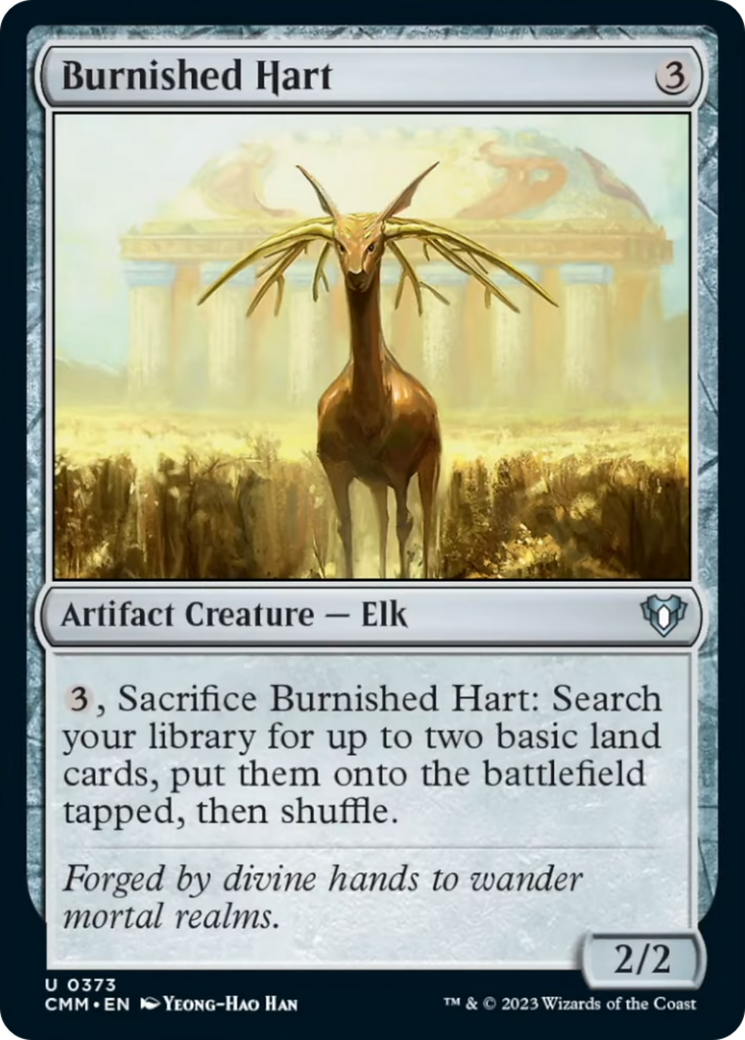 Burnished Hart [Commander Masters] | Good Games Adelaide SA