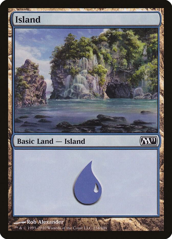 Island 234 (Magic 2011 (M11))  - Foil | Good Games Adelaide SA