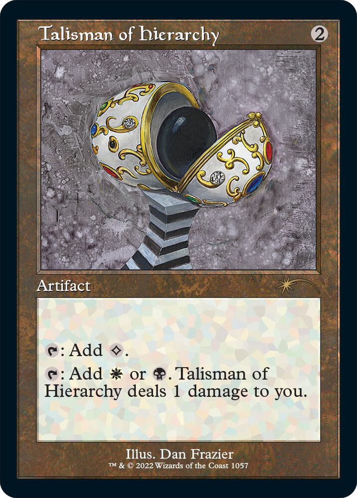 Talisman of Hierarchy Retro Frame 1057 (Secret Lair Drop Series)  | Good Games Adelaide SA
