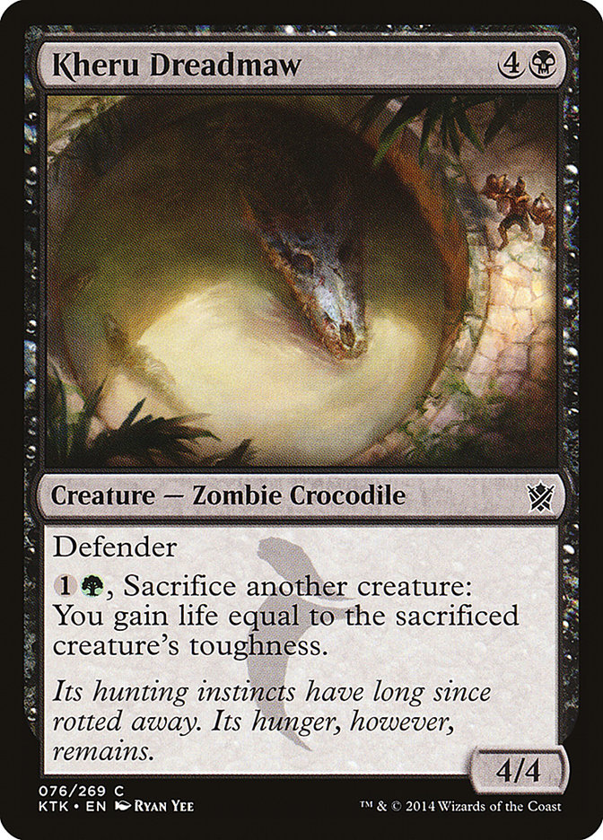 Kheru Dreadmaw 76 (Khans of Tarkir)  - Foil | Good Games Adelaide SA