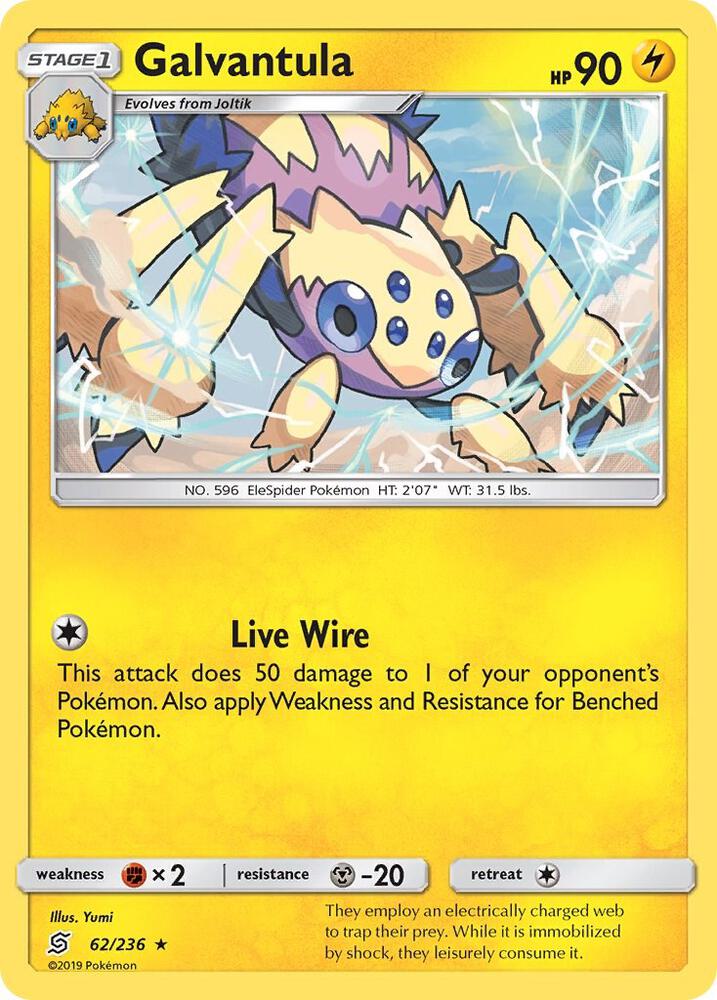 Galvantula 62/236 (SM - Unified Minds)  | Good Games Adelaide SA
