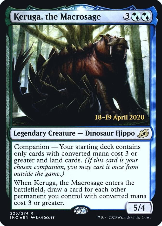 Keruga the Macrosage 225 (Prerelease Cards)  - Foil | Good Games Adelaide SA