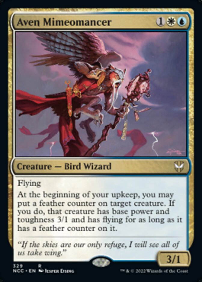 Aven Mimeomancer [Streets of New Capenna Commander] | Good Games Adelaide SA