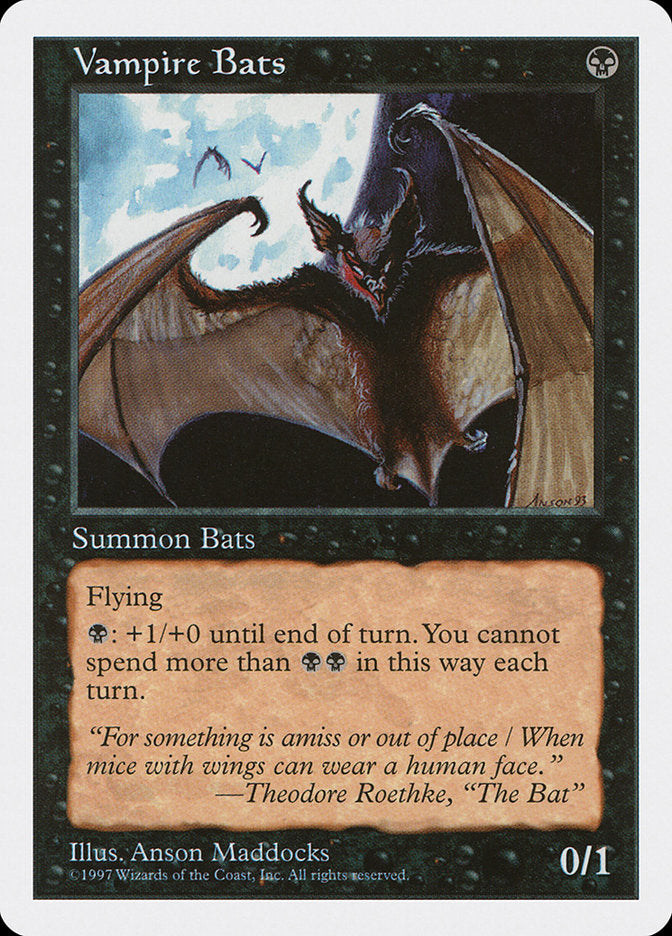 Vampire Bats [Fifth Edition] | Good Games Adelaide SA
