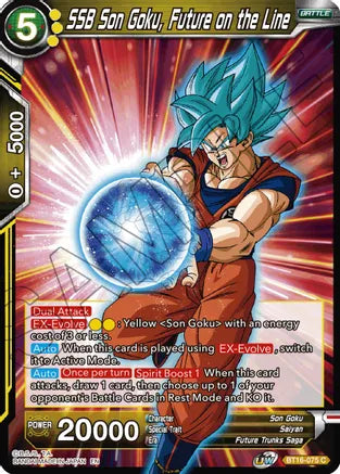 SSB Son Goku, Future on the Line (BT16-075) [Realm of the Gods] | Good Games Adelaide SA