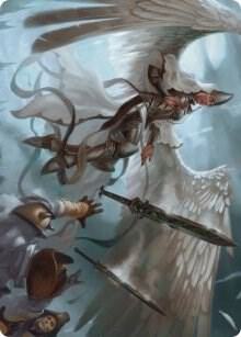 Angelic Quartermaster Art Card 5 (Art Series: Innistrad: Crimson Vow)  | Good Games Adelaide SA