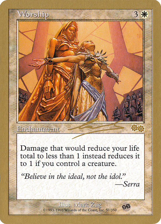 Worship (Nicolas Labarre) (SB) [World Championship Decks 2000] | Good Games Adelaide SA