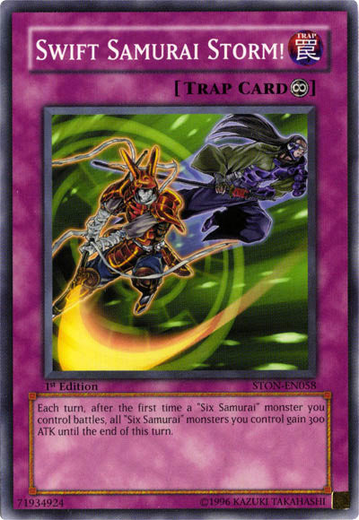 Swift Samurai Storm! [STON-EN058] Common | Good Games Adelaide SA